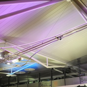 Lighting Services Bespoke project Bristol Airport