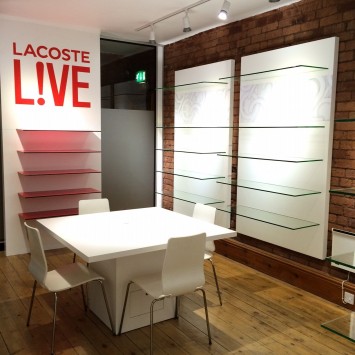 Lighting Services Lacoste Footwear Manchester