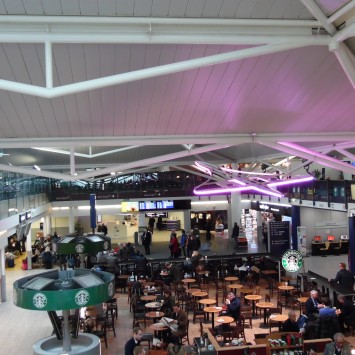 Lighting Services Bespoke project Bristol Airport
