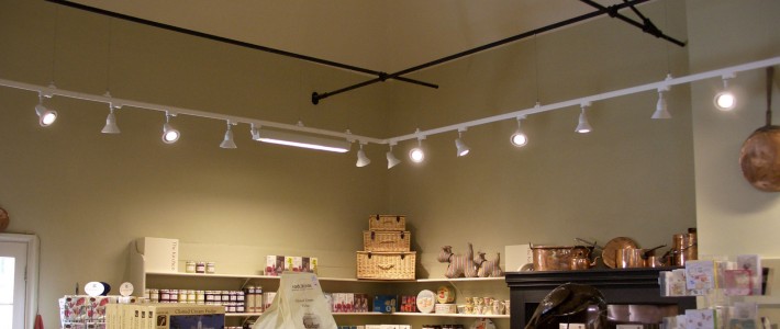 Lighting Services National Trust Kingston Lacy Gift Shop
