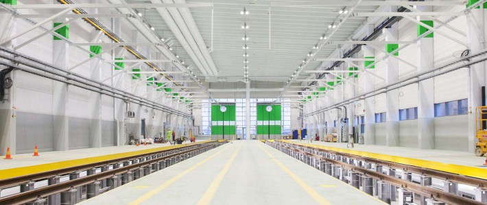 green manufacturing lighting