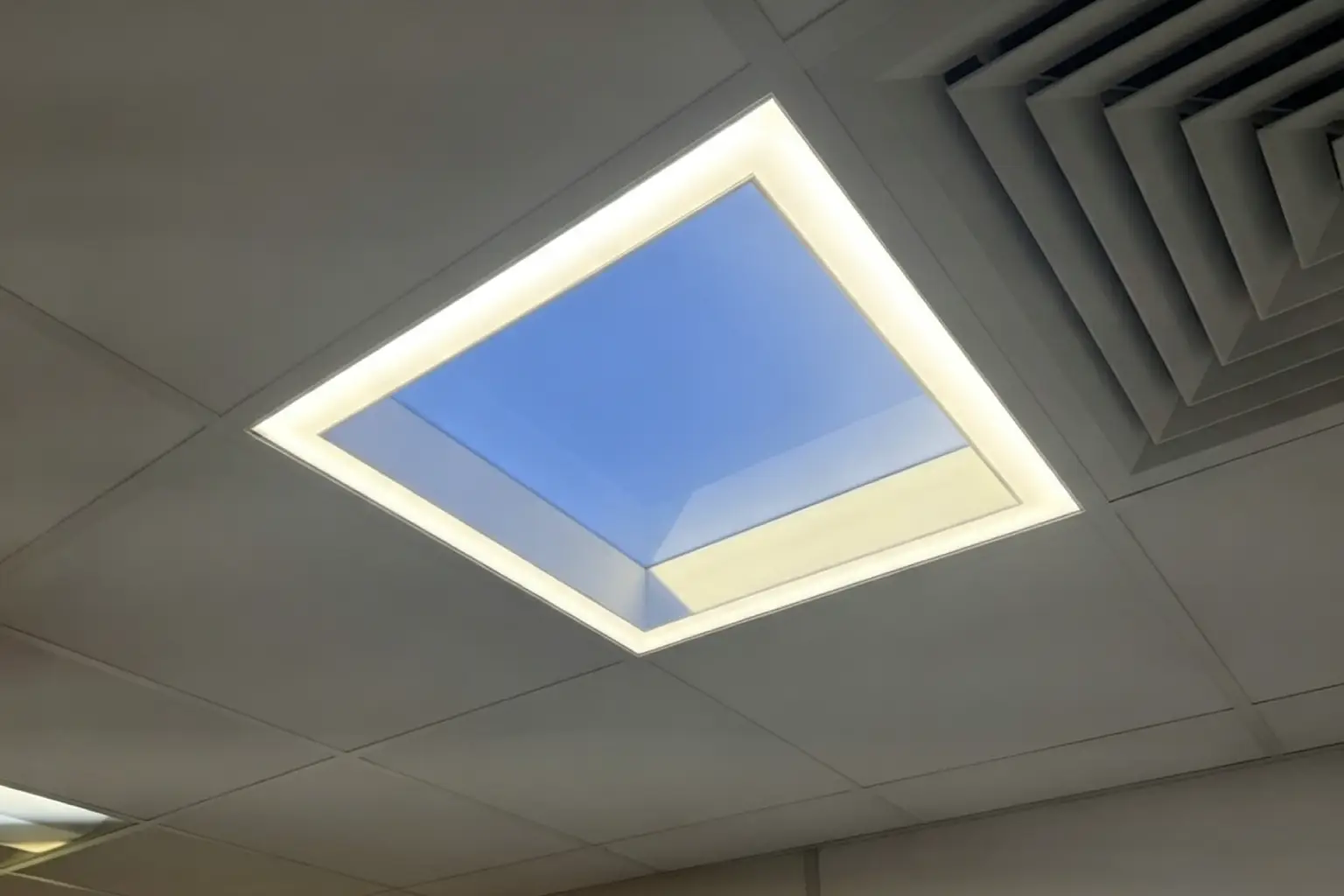 NatureConnect skylight brings the feeling of daylight indoors