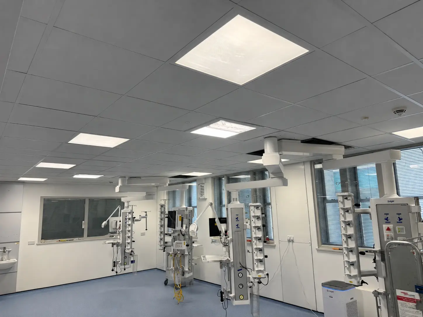 Human-centric lighting upgrade for Bristol Heart Institute CICU